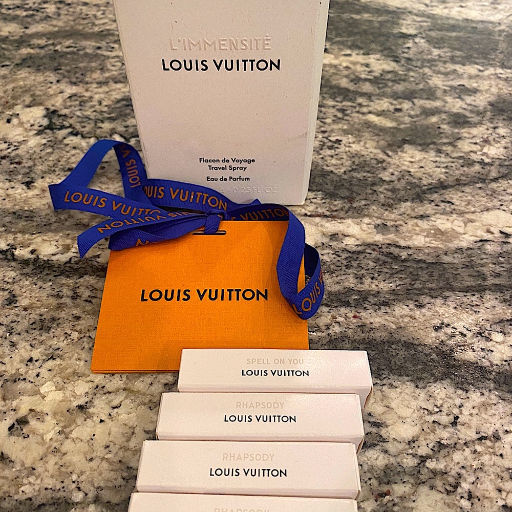 Louis Vuitton mini body  sprays. Brand new in original packaging